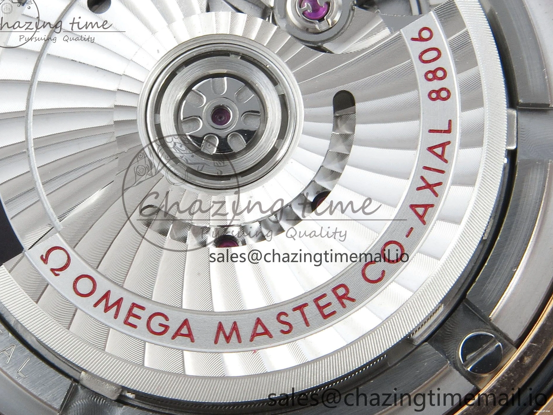 0510 Stylish Seamaster 300M Diver Rose Gold VSF 1:1 Best Edition Black Dial on Mesh Bracelet A 7662
